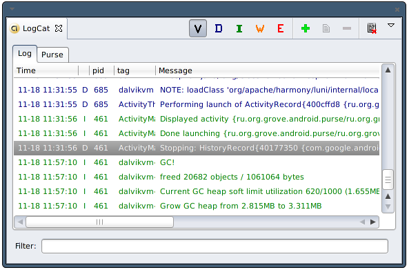android-logcat-view