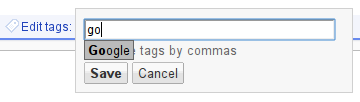 Автодополнение в Google Reader #1